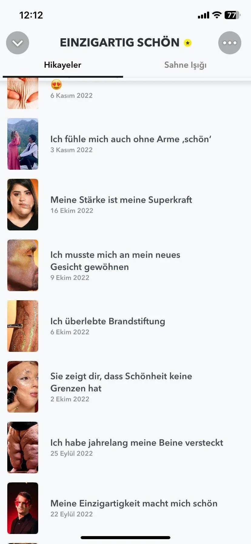 Einzigartig Schön – Content-Headlines